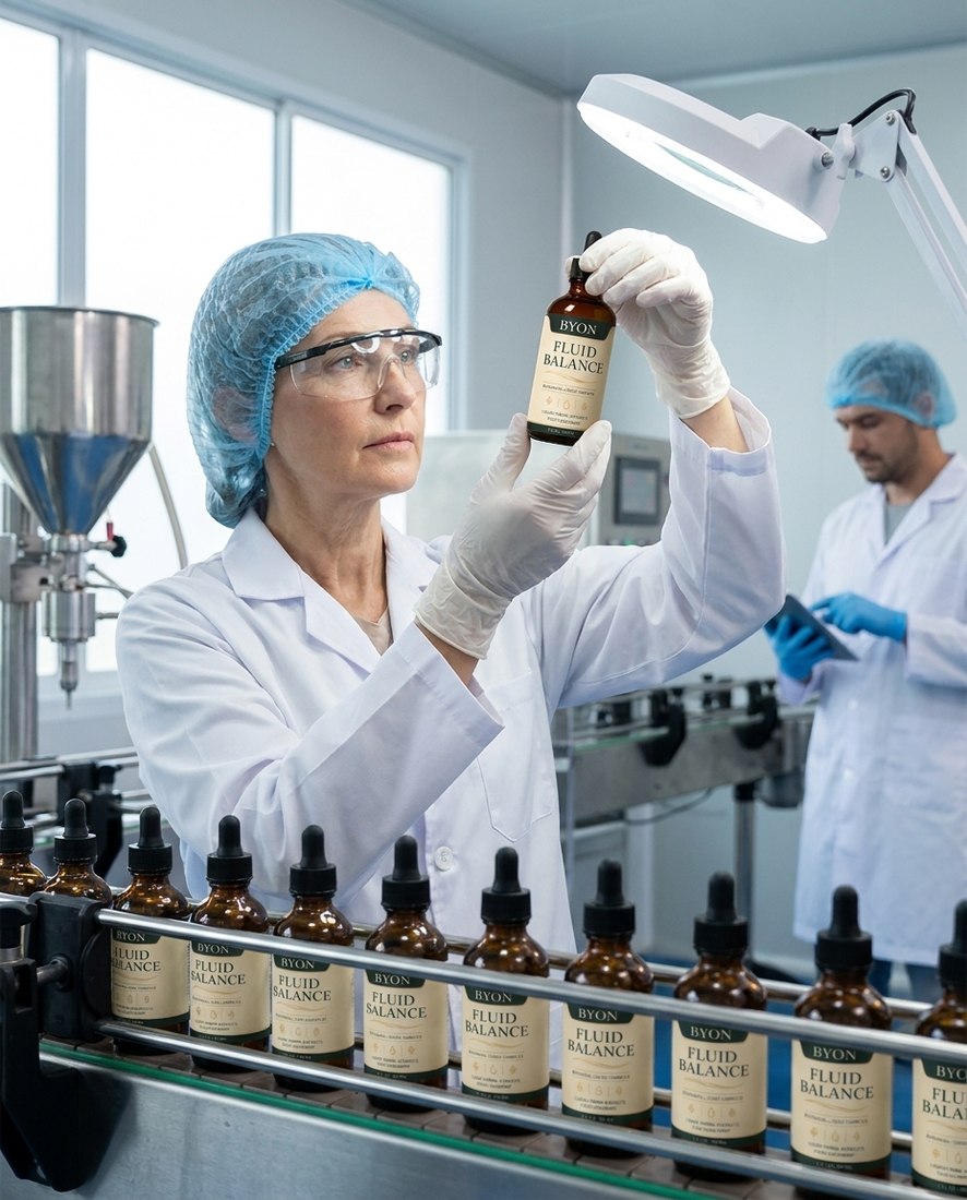 Producción de BYON en laboratorio certificado en la Unión Europea